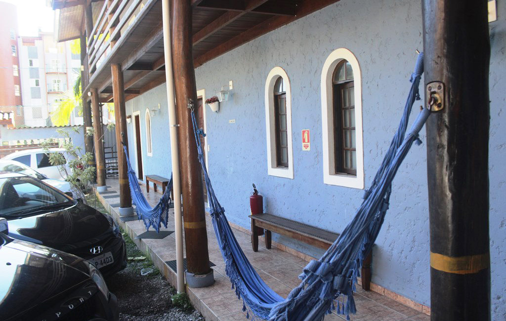 Pousada Ubatuba varanda